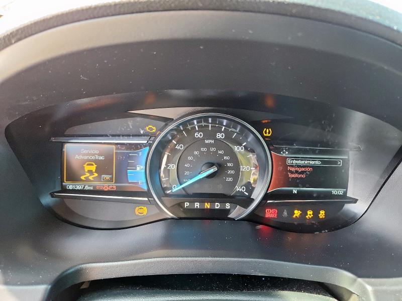 1FM5K8GT1JGC93281 - 2018 FORD EXPLORER SPORT Червоний фото 9