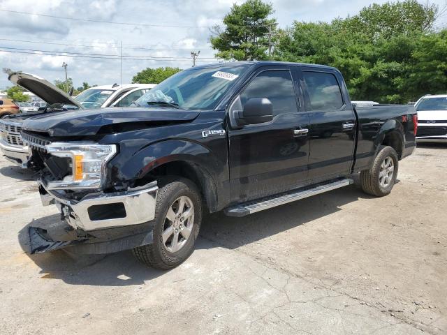 1FTFW1E53JFA49100 - 2018 FORD F150 SUPERCREW BLACK photo 1