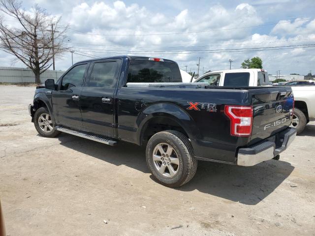 1FTFW1E53JFA49100 - 2018 FORD F150 SUPERCREW BLACK photo 2