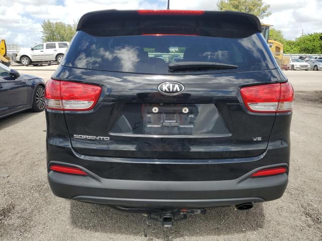 5XYPGDA56HG224486 - 2017 KIA SORENTO LX BLACK photo 6