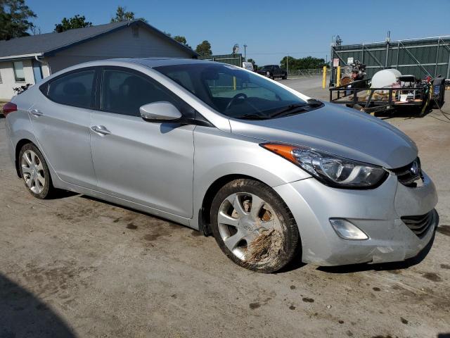 KMHDH4AE8CU376885 - 2012 HYUNDAI ELANTRA GLS SILVER photo 4