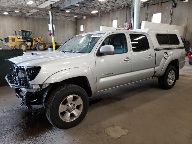 5TEKU72N97Z347156 - 2007 TOYOTA TACOMA DOUBLE CAB PRERUNNER LONG BED SILVER photo 1