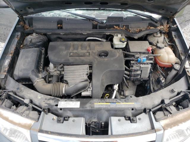 1G8AJ55F47Z182295 - 2007 SATURN ION LEVEL 2 GRAY photo 11