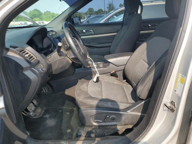 1FM5K8D87JGA13279 - 2018 FORD EXPLORER XLT Сріблястий фото 7