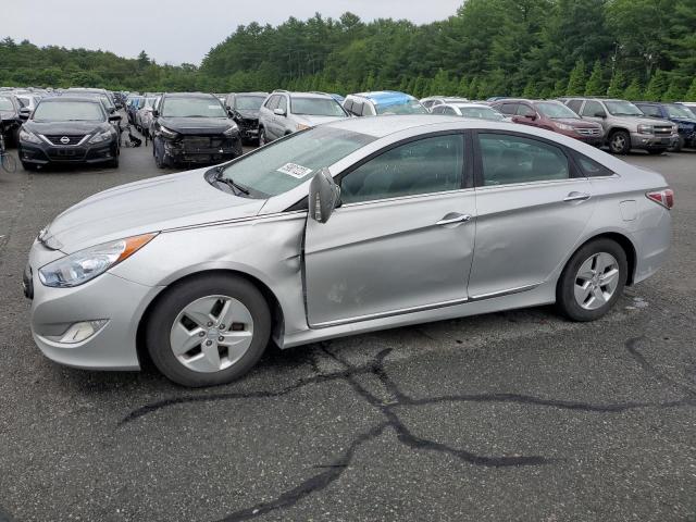 KMHEC4A44CA032062 - 2012 HYUNDAI SONATA HYBRID SILVER photo 1