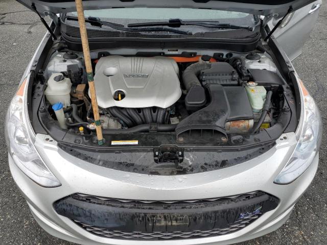 KMHEC4A44CA032062 - 2012 HYUNDAI SONATA HYBRID SILVER photo 11