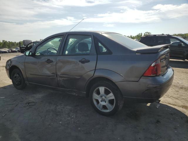 1FAHP34N97W209577 - 2007 FORD FOCUS ZX4 GRAY photo 2