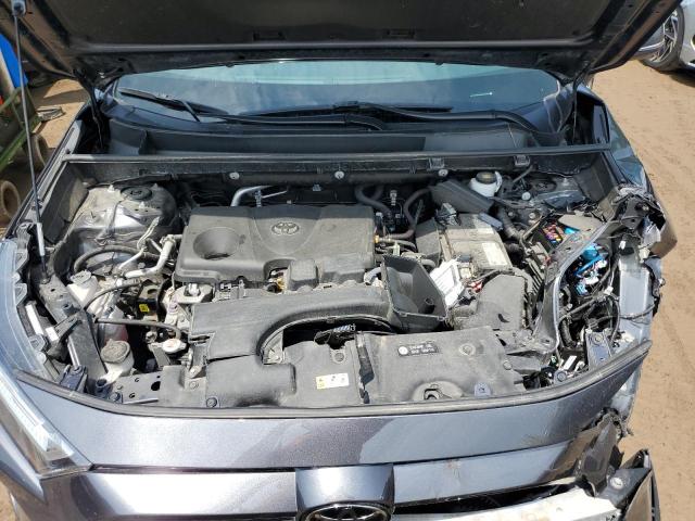 2T3P1RFV2NC313705 - 2022 TOYOTA RAV4 XLE BLUE photo 12