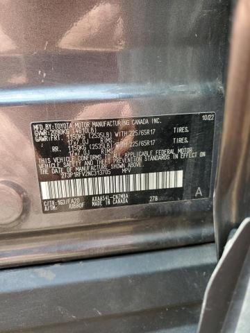 2T3P1RFV2NC313705 - 2022 TOYOTA RAV4 XLE BLUE photo 13