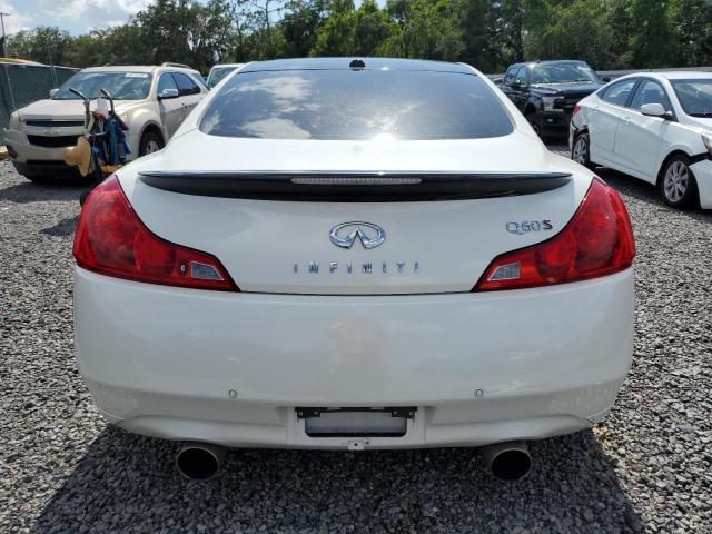 JN1CV6EK7FM870117 - 2015 INFINITI Q60 JOURNEY WHITE photo 6