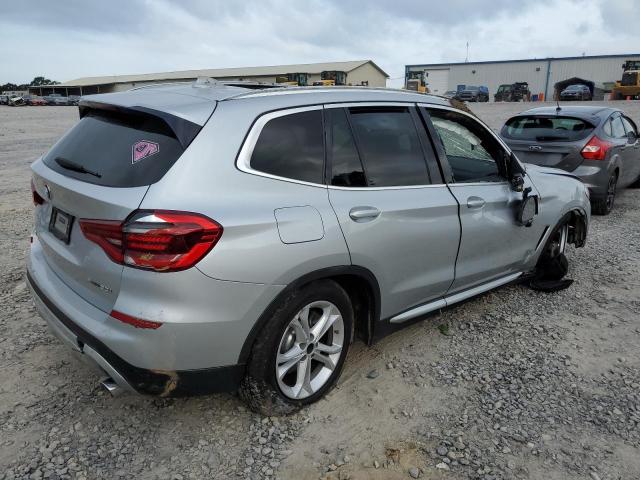 5UXTY3C01LLU71255 - 2020 BMW X3 SDRIVE30I SILVER photo 3