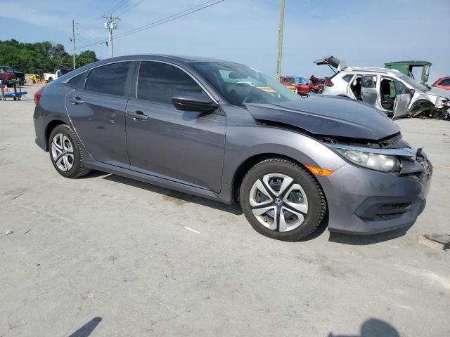 19XFC2F58GE033703 - 2016 HONDA CIVIC LX GRAY photo 4