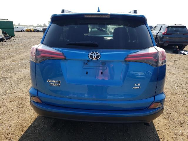 JTMBFREV2GJ078560 - 2016 TOYOTA RAV4 LE BLUE photo 6