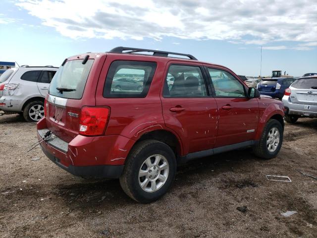 4F2CZ92Z08KM16164 - 2008 MAZDA TRIBUTE I RED photo 3