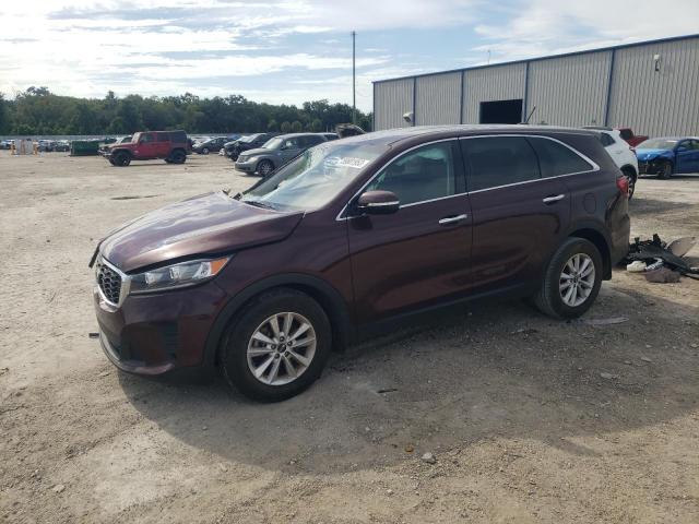 5XYPG4A32LG625332 - 2020 KIA SORENTO L BURGUNDY photo 1