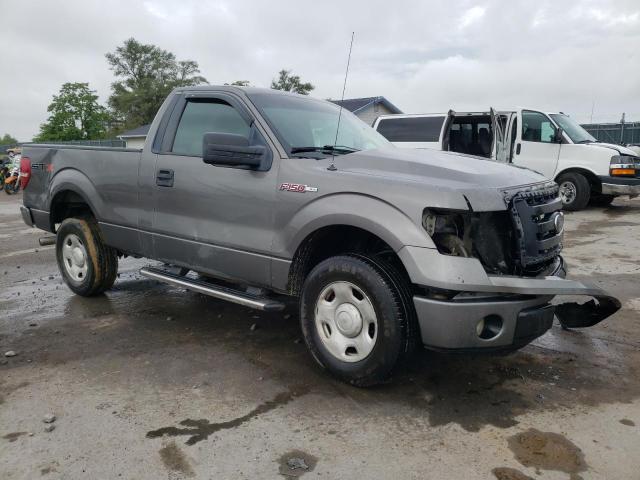 1FTRF12WX9KB16756 - 2009 FORD F-150 GRAY photo 4