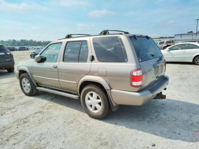 JN8DR09Y51W595401 - 2001 NISSAN PATHFINDER LE GRAY photo 2