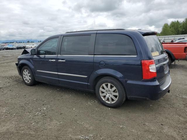 2C4RC1CG0CR375894 - 2012 CHRYSLER TOWN & COU TOURING L BLUE photo 2