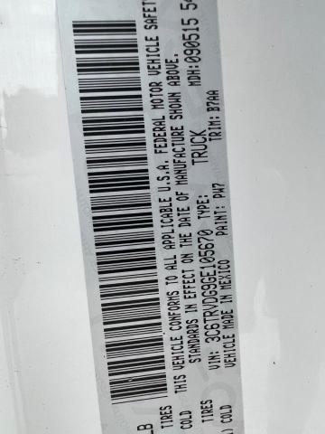 3C6TRVDG9GE105670 - 2016 RAM PROMASTER 2500 HIGH 白色 照片 10