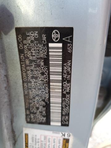 JTNBE46K973034291 - 2007 TOYOTA CAMRY CE TURQUOISE photo 12