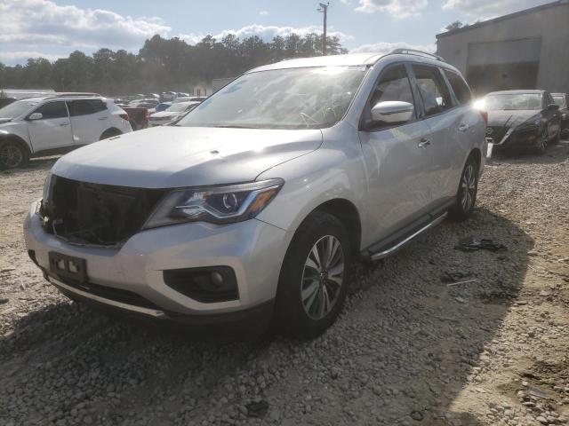 5N1DR2MNXJC625655 - 2018 NISSAN PATHFINDER S SILVER photo 2