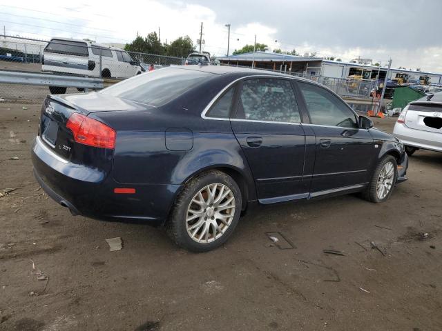WAUAF78E08A168526 - 2008 AUDI A4 2.0T BLUE photo 3