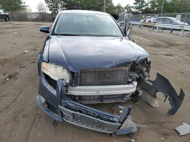 WAUAF78E08A168526 - 2008 AUDI A4 2.0T BLUE photo 5