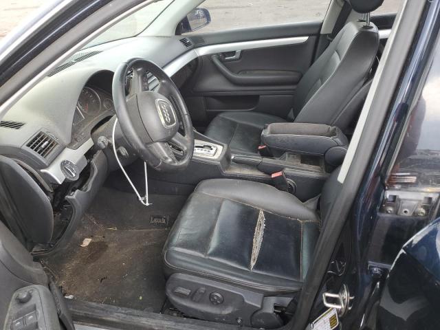 WAUAF78E08A168526 - 2008 AUDI A4 2.0T BLUE photo 7