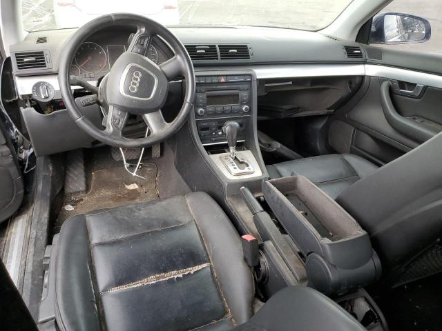 WAUAF78E08A168526 - 2008 AUDI A4 2.0T BLUE photo 8