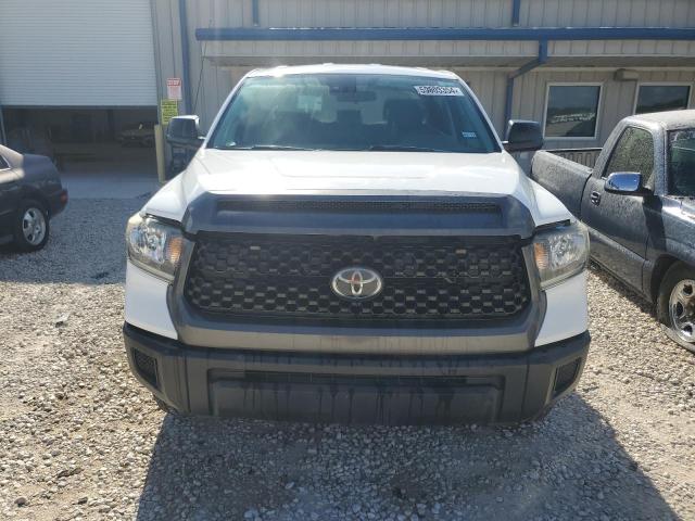 5TFRY5F16KX252858 - 2019 TOYOTA TUNDRA DOUBLE CAB SR/SR5 WHITE photo 5