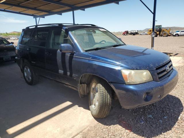 JTEEP21A870211571 - 2007 TOYOTA HIGHLANDER SPORT BLUE photo 4