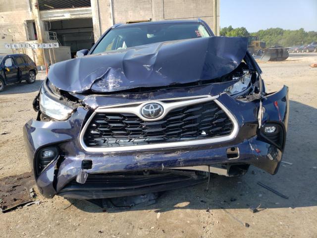 5TDHZRBH1LS509046 - 2020 TOYOTA HIGHLANDER XLE Կապույտ լուսանկար 5