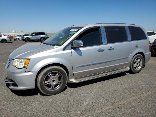 2A4RR6DG2BR744919 - 2011 CHRYSLER TOWN & COU LIMITED SILVER photo 1