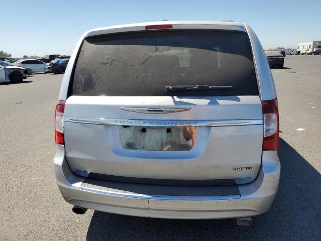 2A4RR6DG2BR744919 - 2011 CHRYSLER TOWN & COU LIMITED SILVER photo 6