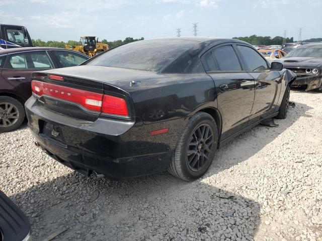 2C3CDXAT3EH172176 - 2014 DODGE CHARGER POLICE BLACK photo 3