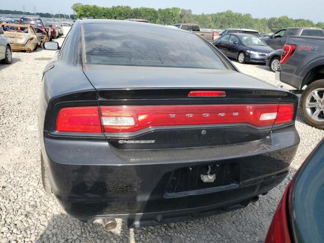 2C3CDXAT3EH172176 - 2014 DODGE CHARGER POLICE BLACK photo 6