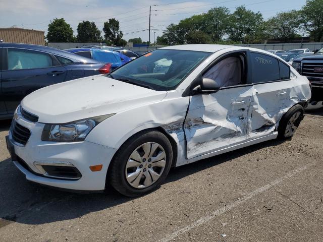 1G1PC5SH7G7214175 - 2016 CHEVROLET CRUZ LS WHITE photo 1