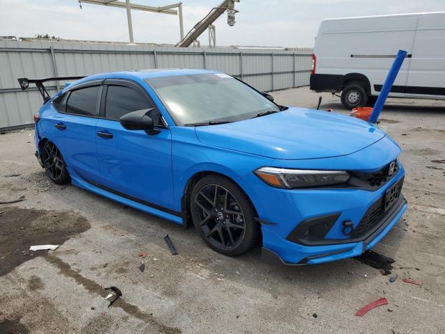 19XFL1H85RE027295 - 2024 HONDA CIVIC SPORT TOURING BLUE photo 4