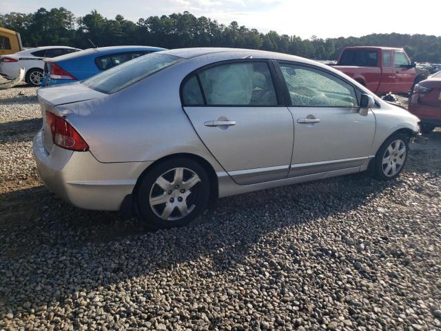 2HGFA16548H344150 - 2008 HONDA CIVIC LX SILVER photo 3