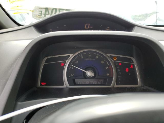 2HGFA16548H344150 - 2008 HONDA CIVIC LX SILVER photo 9