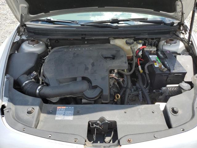 1G1ZC5EU0CF183918 - 2012 CHEVROLET MALIBU 1LT SILVER photo 11