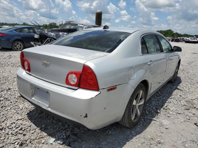1G1ZC5EU0CF183918 - 2012 CHEVROLET MALIBU 1LT SILVER photo 3