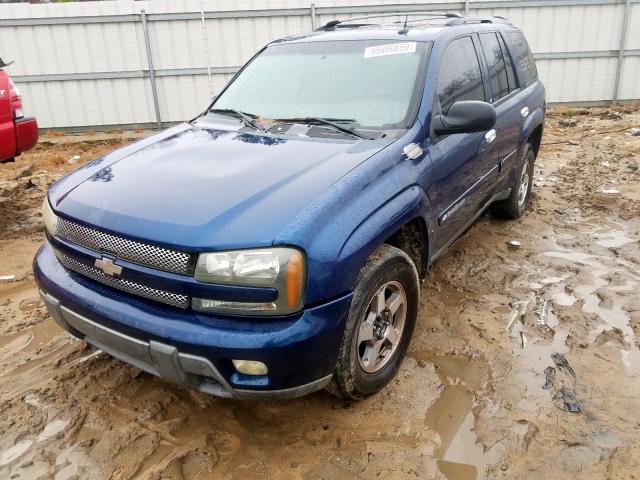 1GNDT13S642116414 - 2004 CHEVROLET TRAILBLAZER LS  photo 2