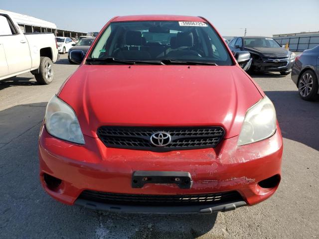 2T1KR32E78C713407 - 2008 TOYOTA COROLLA MA XR RED photo 5