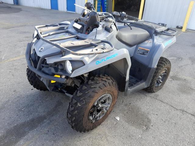 3JBLGAY24NJ000144 - 2022 CAN-AM OUTLANDER 570 GRAY photo 2