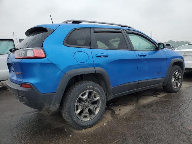 1C4PJMBX7KD308842 - 2019 JEEP CHEROKEE TRAILHAWK BLUE photo 3