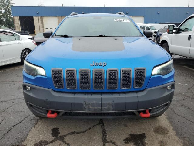 1C4PJMBX7KD308842 - 2019 JEEP CHEROKEE TRAILHAWK BLUE photo 5