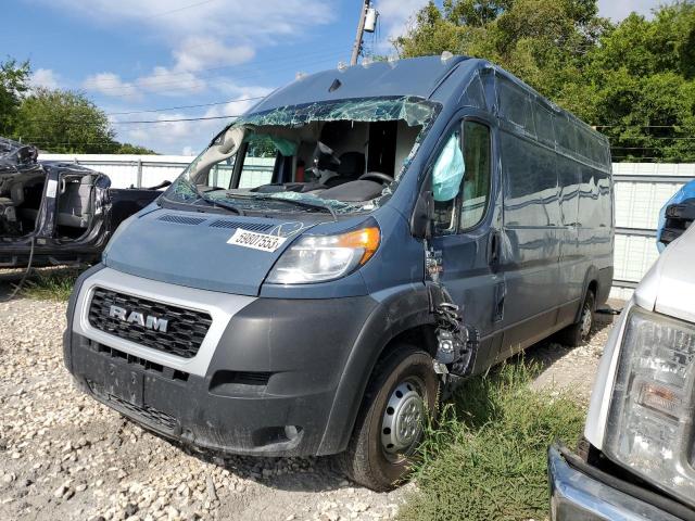 3C6MRVJG9NE114214 - 2022 RAM PROMASTER 3500 HIGH ლურჯი ფოტო 1