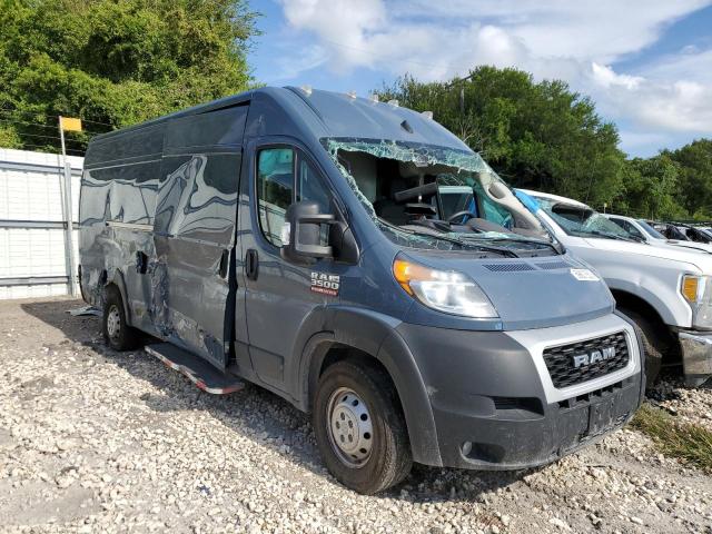 3C6MRVJG9NE114214 - 2022 RAM PROMASTER 3500 HIGH ლურჯი ფოტო 4