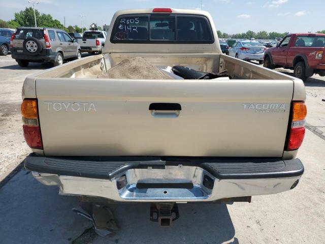 5TESM92N52Z087438 - 2002 TOYOTA TACOMA XTRACAB PRERUNNER ოქროსფერი ფოტო 6